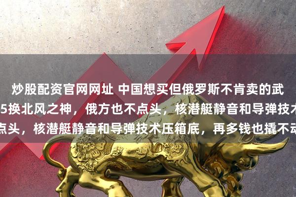 炒股配资官网网址 中国想买但俄罗斯不肯卖的武器还有吗？拿10艘055换北风之神，俄方也不点头，核潜艇静音和导弹技术压箱底，再多钱也撬不动